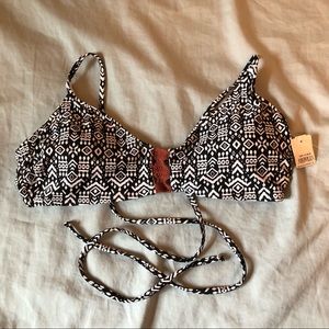 Pattern Bikini Top